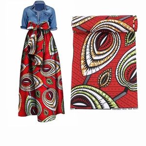 AFRICAN ANKARA FABRIC MATERIAL FOR CLOTH MAKING